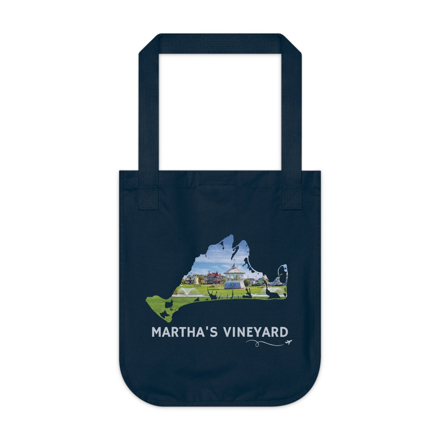Martha’s Vineyard Tote Bag | Ocean Park Oak Bluffs Coastal Design