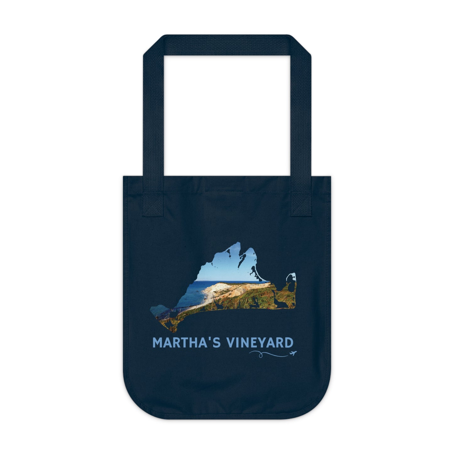 Martha’s Vineyard Tote Bag | Aquinnah Cliffs & Ocean Scenic Design