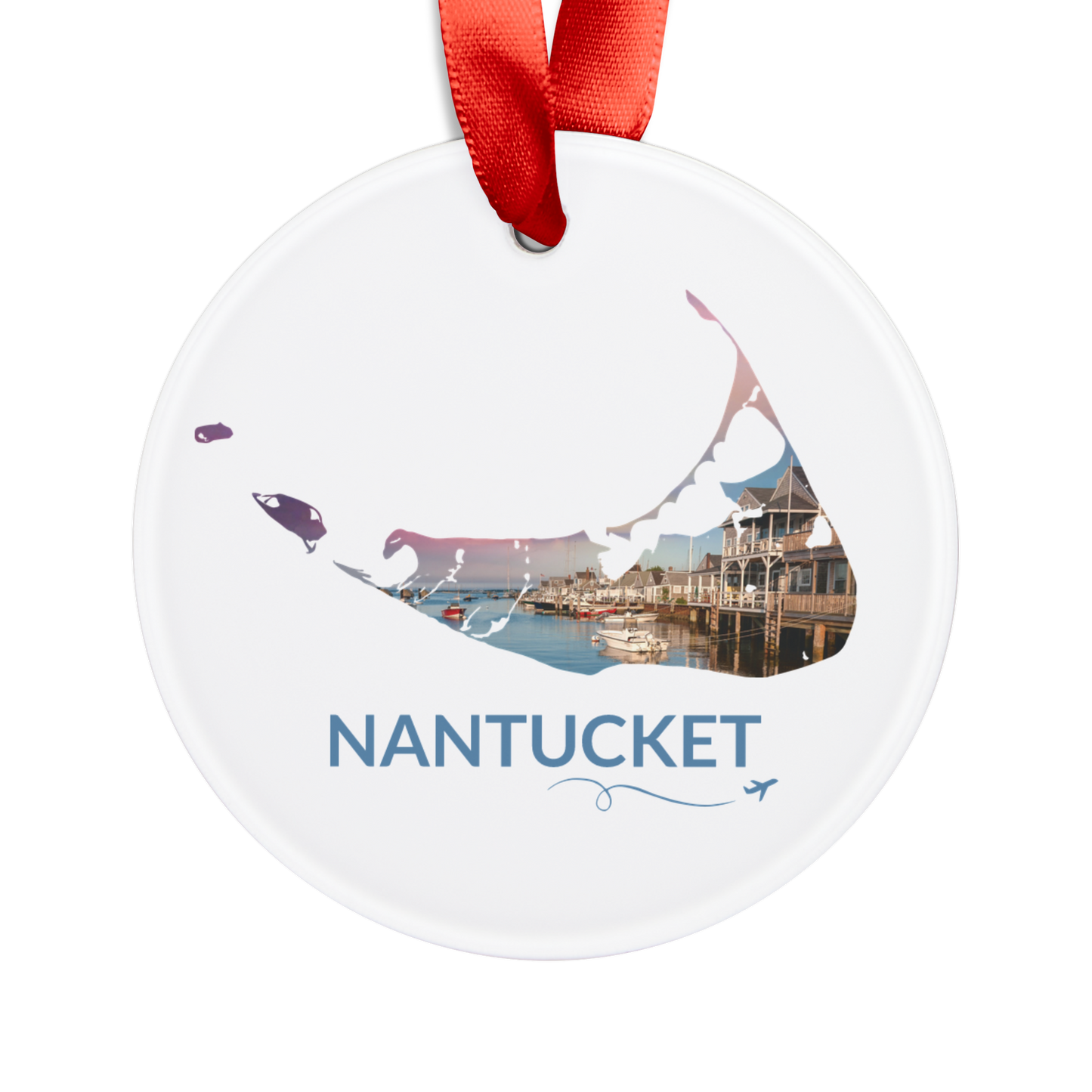 Easy Street Harbor Ornament | Nantucket, Massachusetts