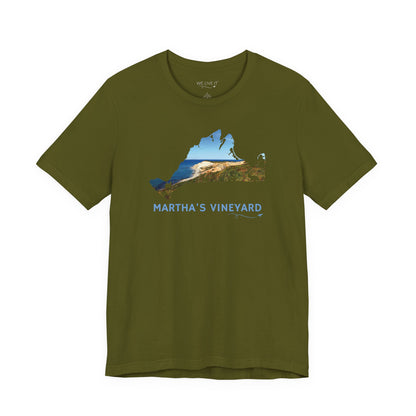 Martha’s Vineyard T-Shirt | Aquinnah Cliffs & Ocean