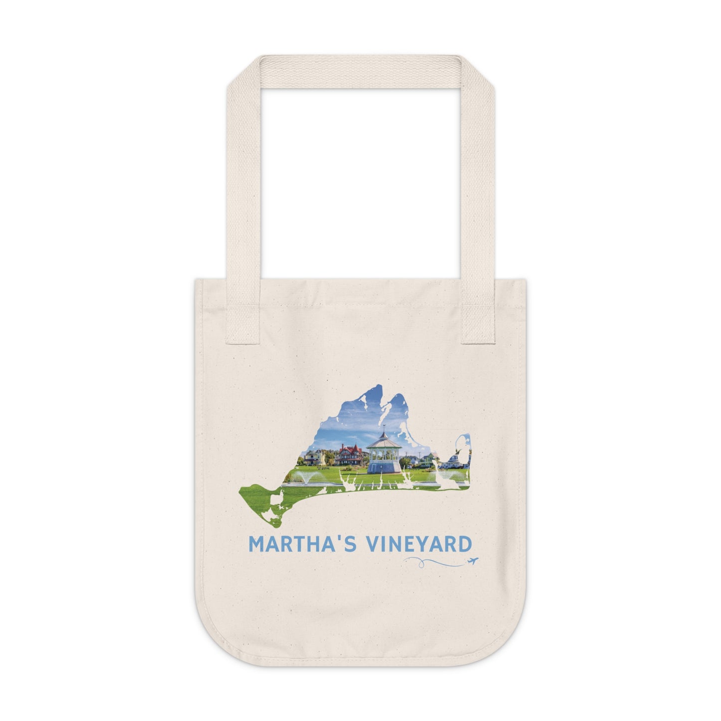 Martha’s Vineyard Tote Bag | Ocean Park Oak Bluffs Coastal Design