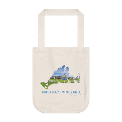 Martha’s Vineyard Tote Bag | Ocean Park Oak Bluffs Coastal Design
