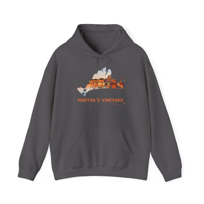 Martha’s Vineyard Hoodie | Oak Bluffs Harbor Sunset Pullover – We Live It