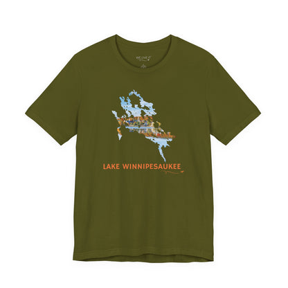 Lake Winnipesaukee T-Shirt | Meredith Fall Foliage
