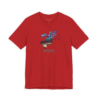 Fenway Park T-Shirt | Boston City Outline Tee