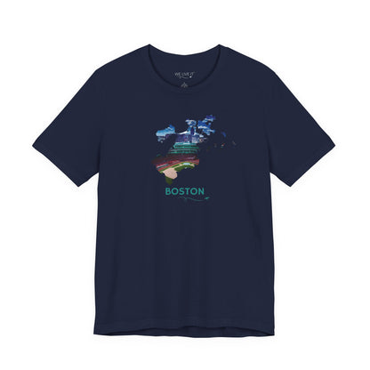 Fenway Park T-Shirt | Boston City Outline Tee