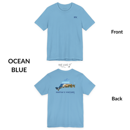 Martha’s Vineyard T-Shirt | Aquinnah Cliffs & Ocean