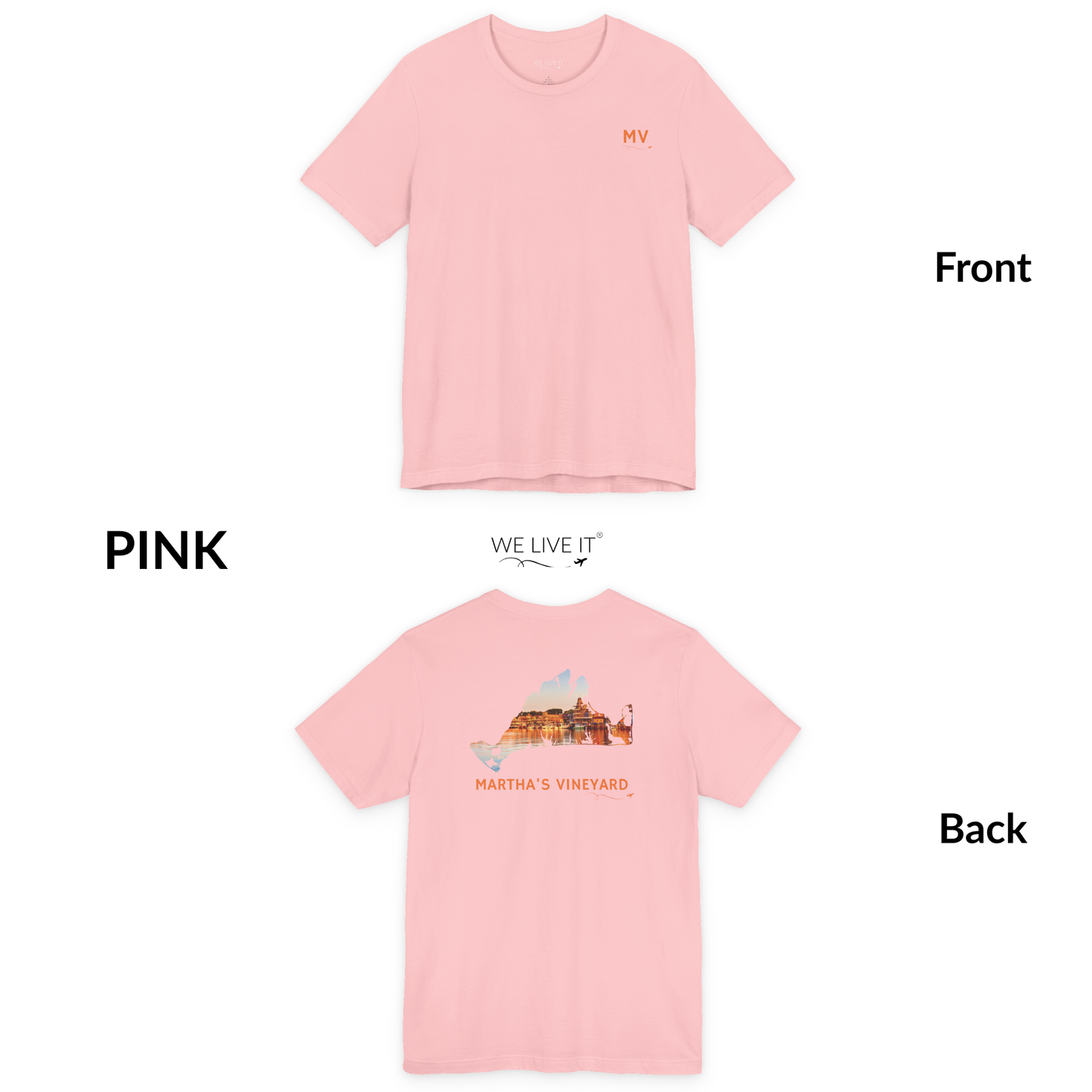 Martha’s Vineyard T-Shirt | Oak Bluffs Harbor Sunset