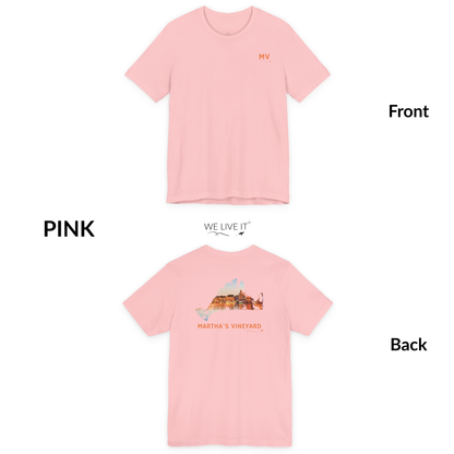 Martha’s Vineyard T-Shirt | Oak Bluffs Harbor Sunset