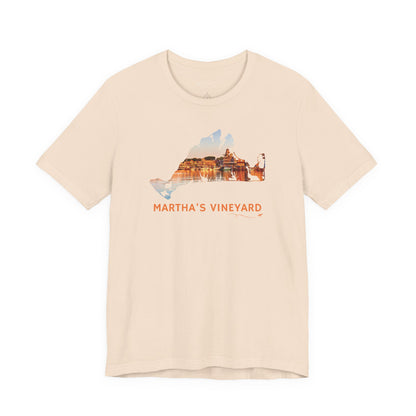 Martha’s Vineyard T-Shirt | Oak Bluffs Harbor Sunset