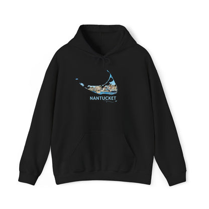Nantucket Harbor Hoodie | Coastal Sweatshirt – We Live It