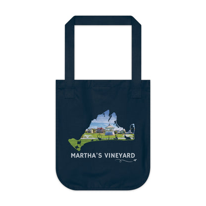 Martha’s Vineyard Tote Bag | Ocean Park Oak Bluffs Coastal Design