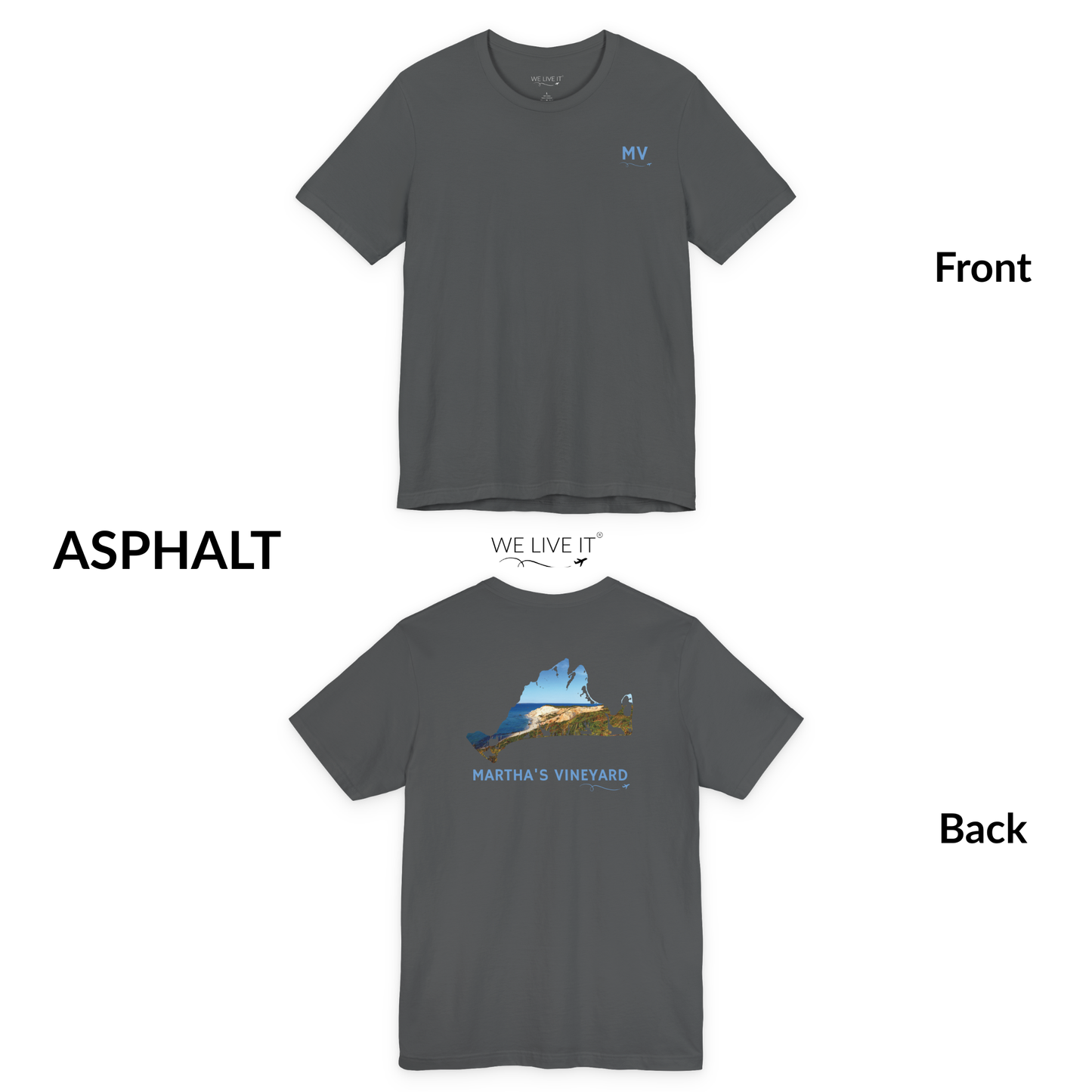 Martha’s Vineyard T-Shirt | Aquinnah Cliffs & Ocean