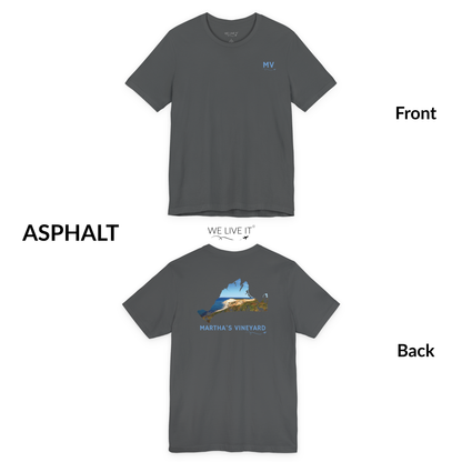 Martha’s Vineyard T-Shirt | Aquinnah Cliffs & Ocean
