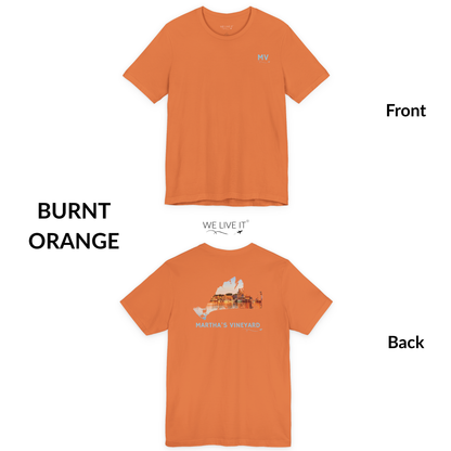 Martha’s Vineyard T-Shirt | Oak Bluffs Harbor Sunset