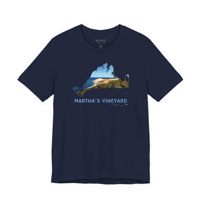 Martha’s Vineyard T-Shirt | Aquinnah Cliffs & Ocean