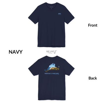 Martha’s Vineyard T-Shirt | Aquinnah Cliffs & Ocean