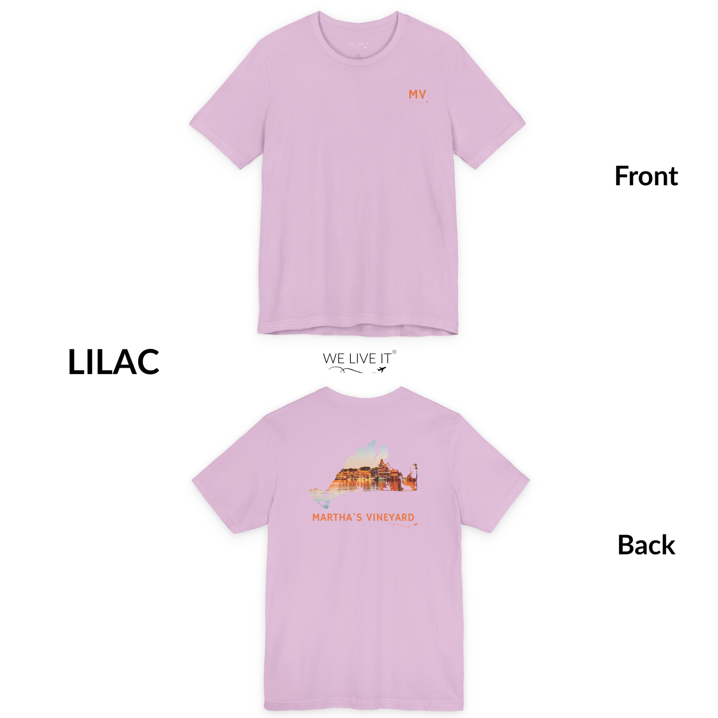 Martha’s Vineyard T-Shirt | Oak Bluffs Harbor Sunset