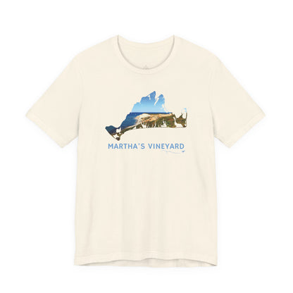 Martha’s Vineyard T-Shirt | Aquinnah Cliffs & Ocean