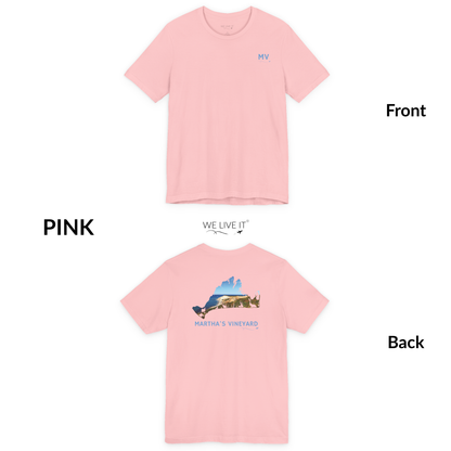 Martha’s Vineyard T-Shirt | Aquinnah Cliffs & Ocean