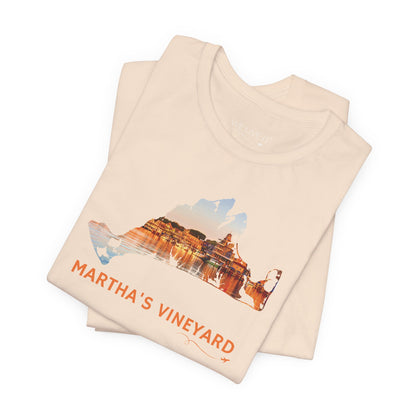 Martha’s Vineyard T-Shirt | Oak Bluffs Harbor Sunset