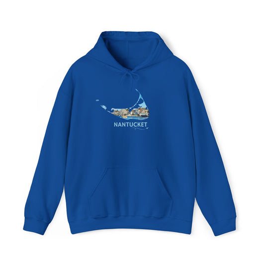 Nantucket Harbor Hoodie | Coastal Sweatshirt – We Live It