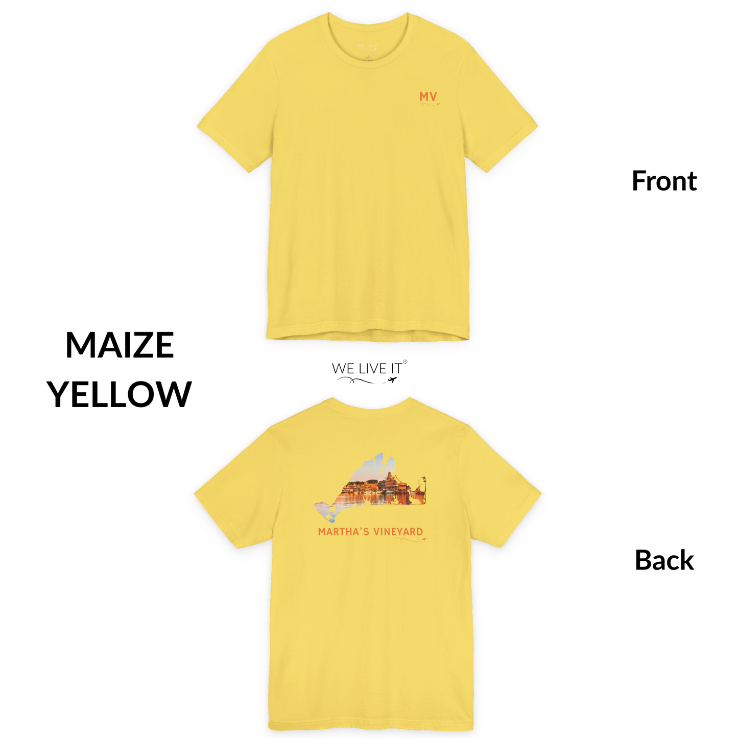 Martha’s Vineyard T-Shirt | Oak Bluffs Harbor Sunset