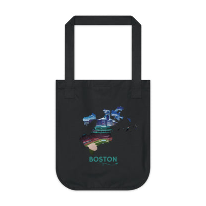 Boston Tote Bag | Fenway Park Aerial Canvas Carryall