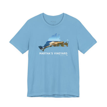 Martha’s Vineyard T-Shirt | Aquinnah Cliffs & Ocean