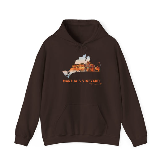 Martha’s Vineyard Hoodie | Oak Bluffs Harbor Sunset Pullover – We Live It