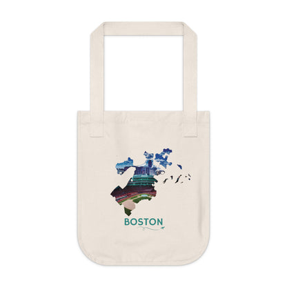 Boston Tote Bag | Fenway Park Aerial Canvas Carryall