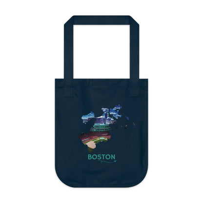 Boston Tote Bag | Fenway Park Aerial Canvas Carryall