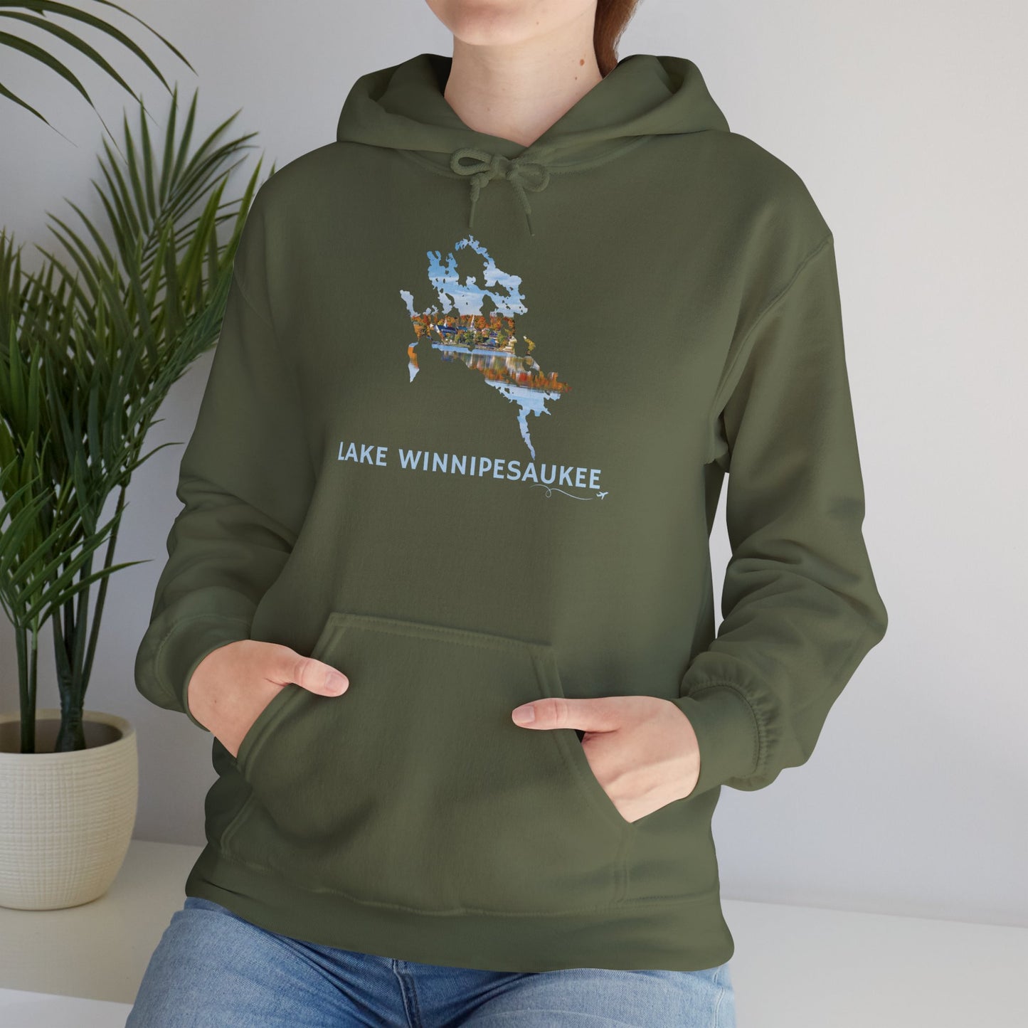 Lake Winnipesaukee Meredith NH Hoodie | Fall Foliage Sweatshirt – We Live It