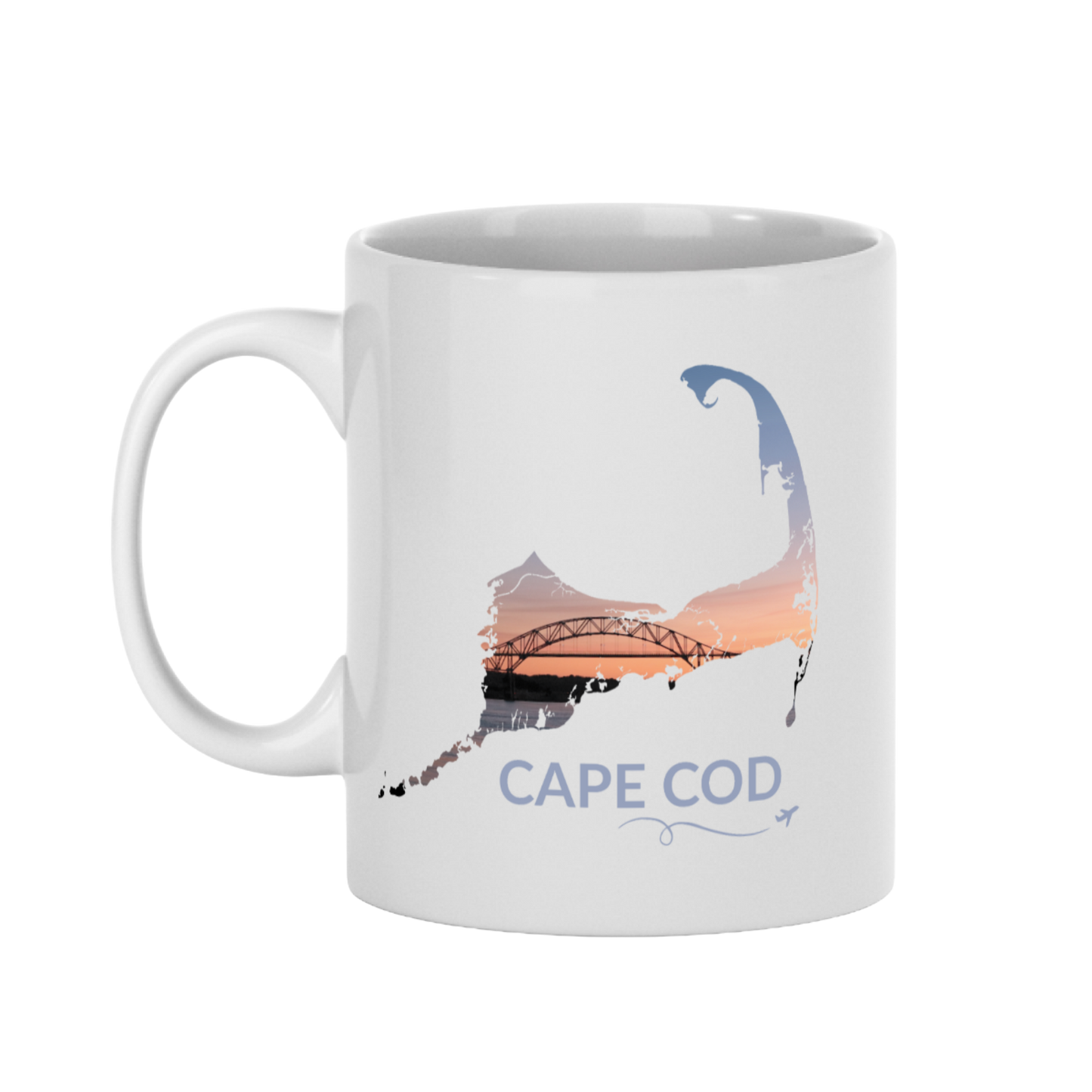 Bourne Bridge Sunset Mug | Cape Cod, Massachusetts