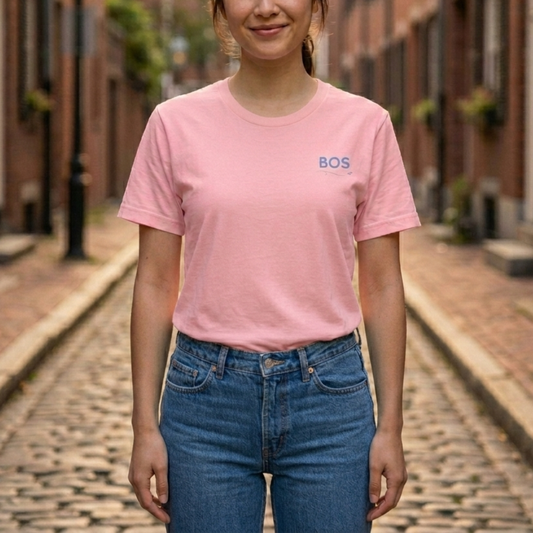 Boston T-Shirt | BOS Front & Faneuil Hall Back