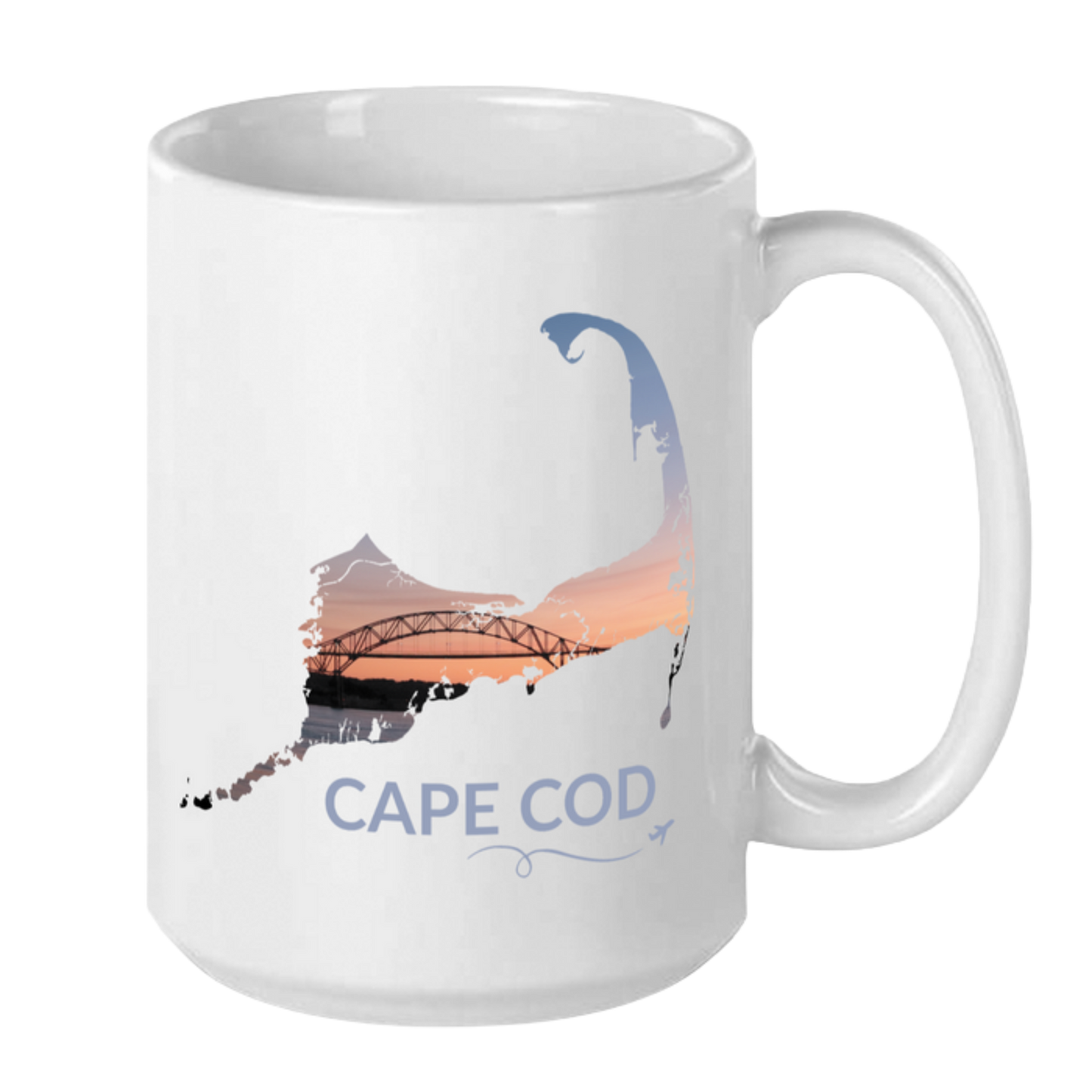 Bourne Bridge Sunset Mug | Cape Cod, Massachusetts