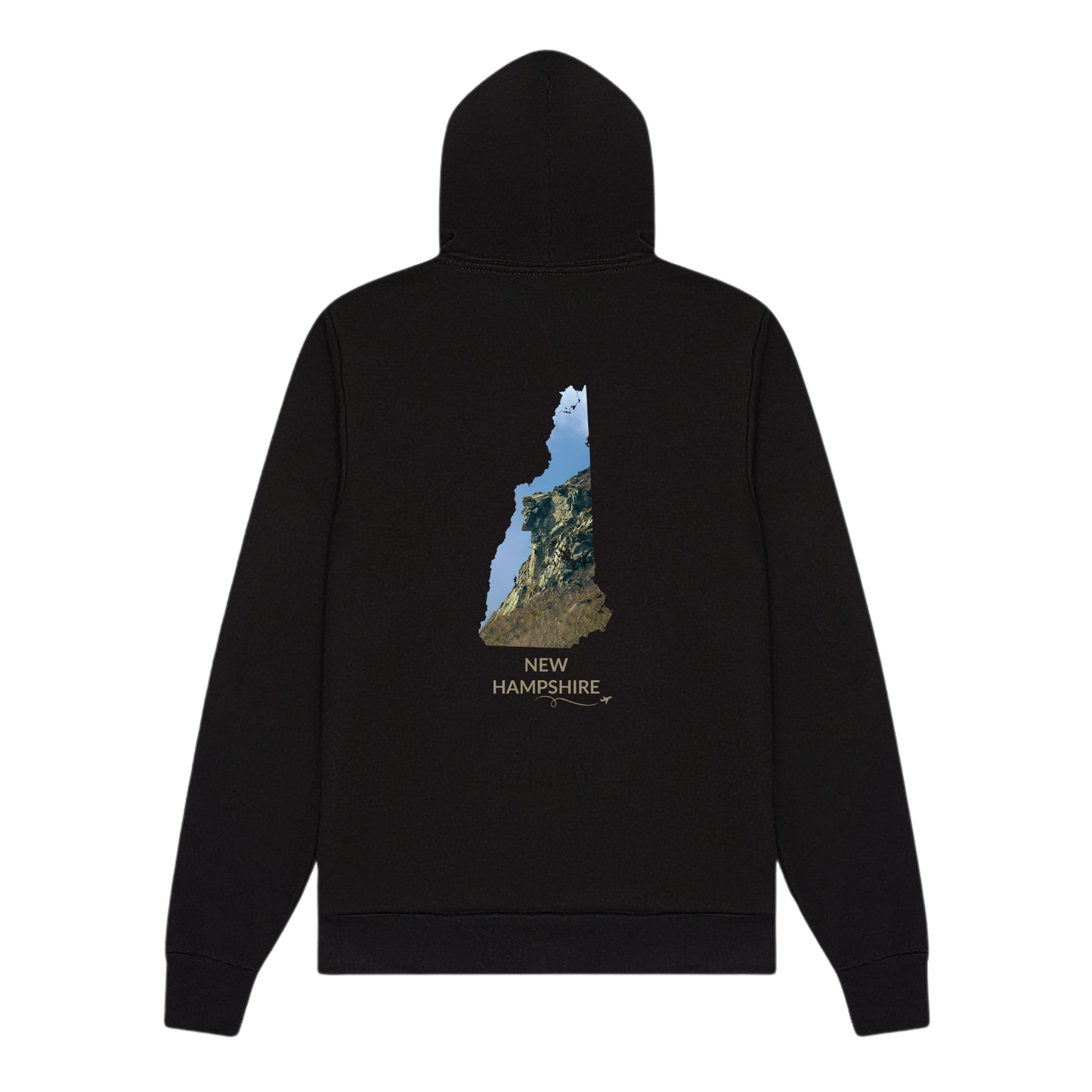 Old Man of the Mountain Zip-Up Hoodie | New Hampshire