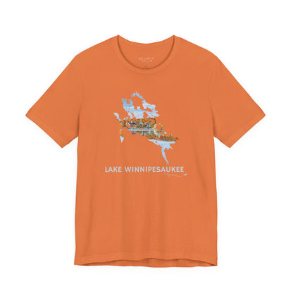 Lake Winnipesaukee T-Shirt | Meredith Fall Foliage