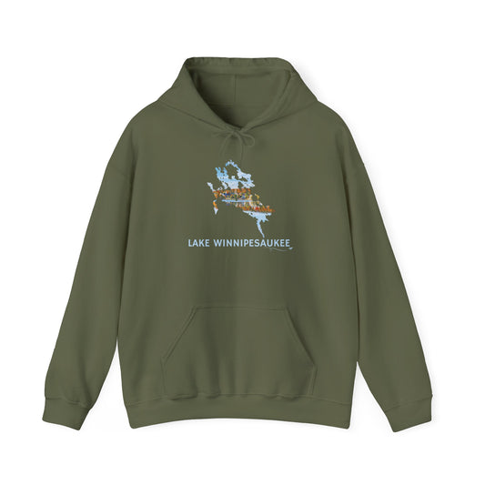 Lake Winnipesaukee Meredith NH Hoodie | Fall Foliage Sweatshirt – We Live It