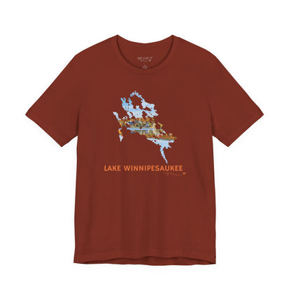 Lake Winnipesaukee T-Shirt | Meredith Fall Foliage