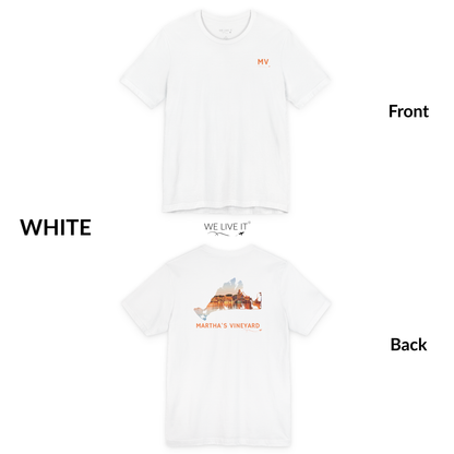 Martha’s Vineyard T-Shirt | Oak Bluffs Harbor Sunset