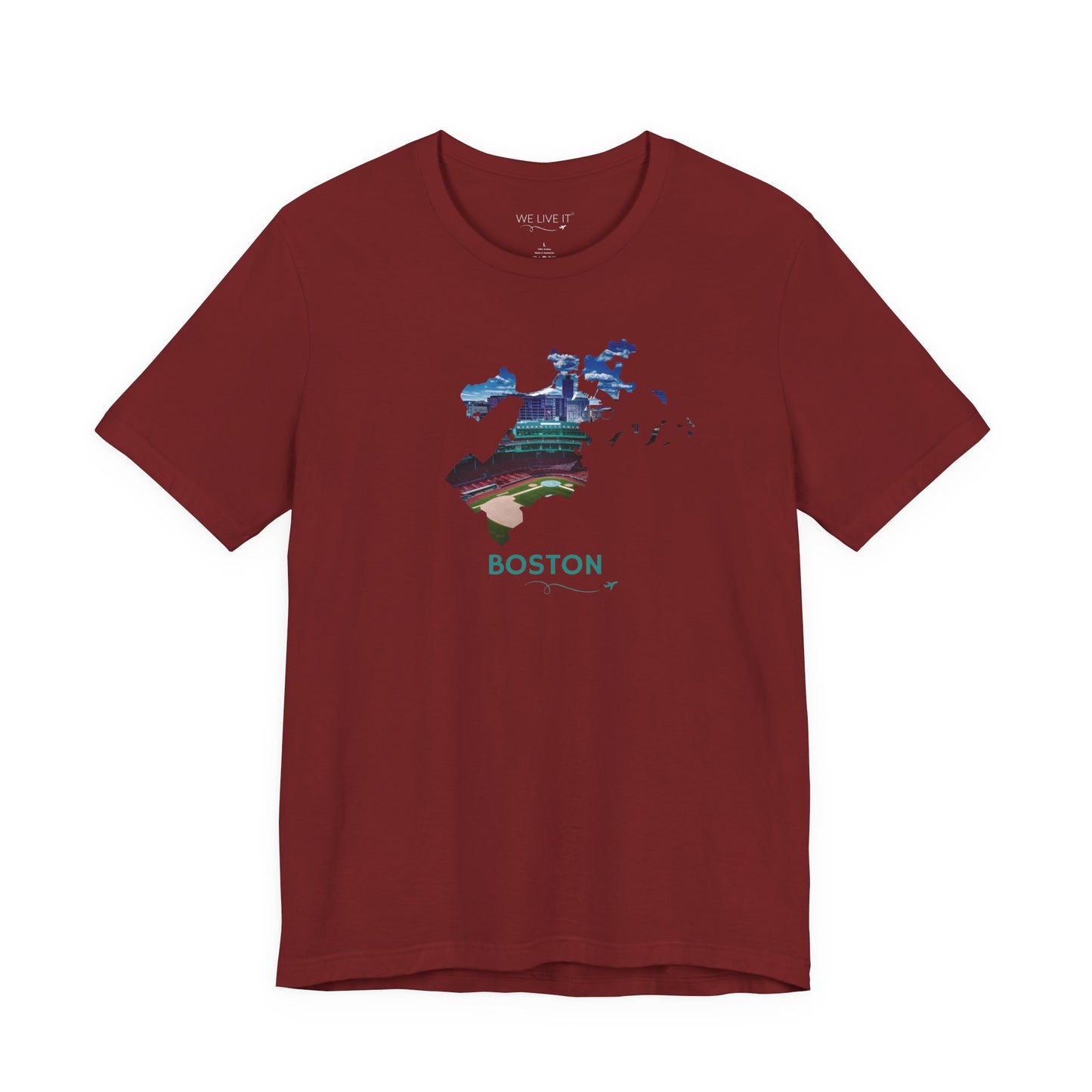 Fenway Park T-Shirt | Boston City Outline Tee