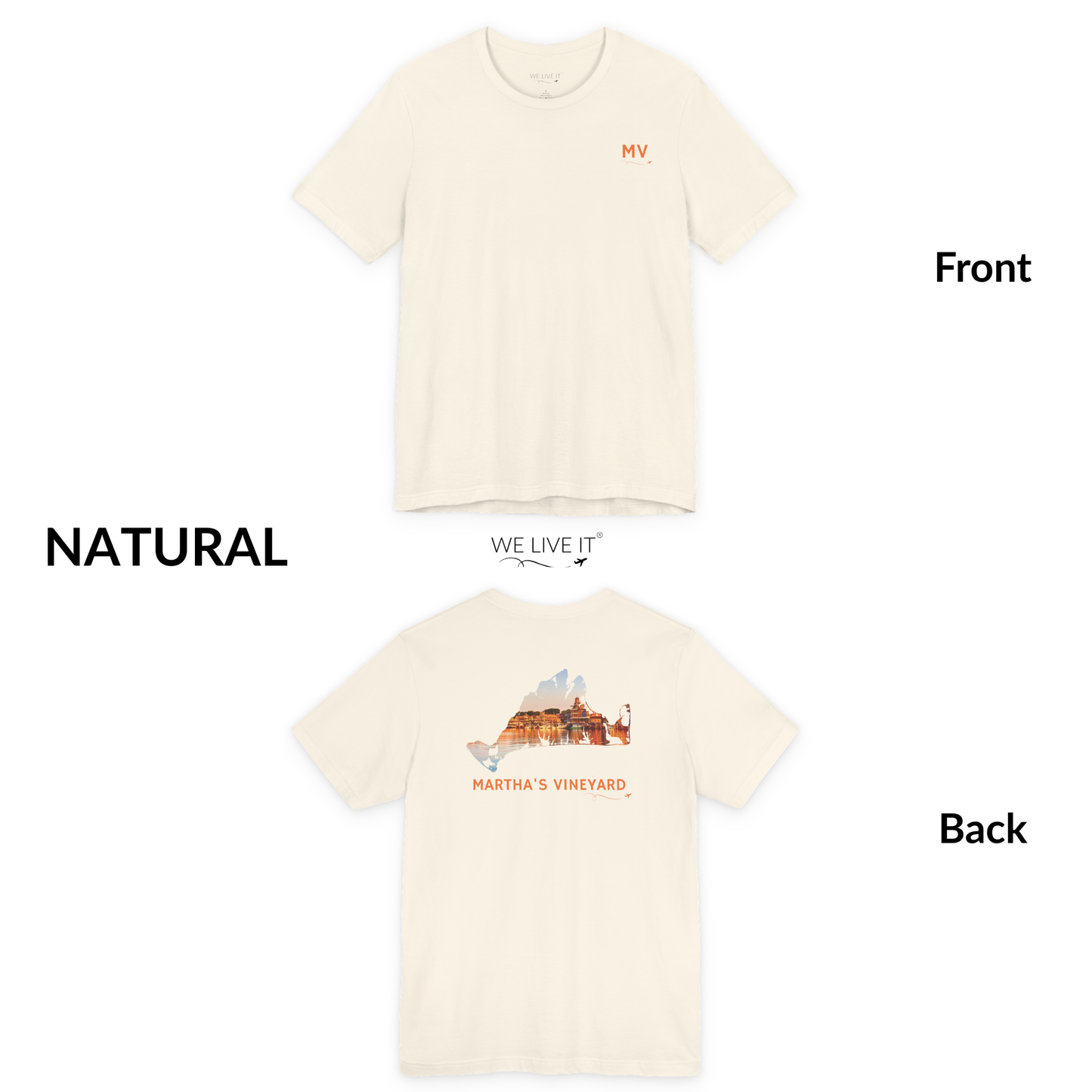 Martha’s Vineyard T-Shirt | Oak Bluffs Harbor Sunset