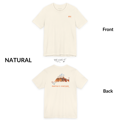 Martha’s Vineyard T-Shirt | Oak Bluffs Harbor Sunset