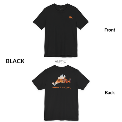 Martha’s Vineyard T-Shirt | Oak Bluffs Harbor Sunset