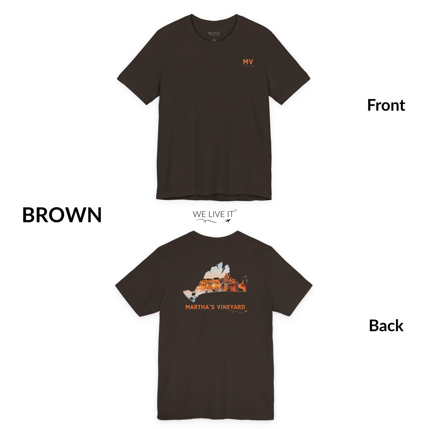 Martha’s Vineyard T-Shirt | Oak Bluffs Harbor Sunset