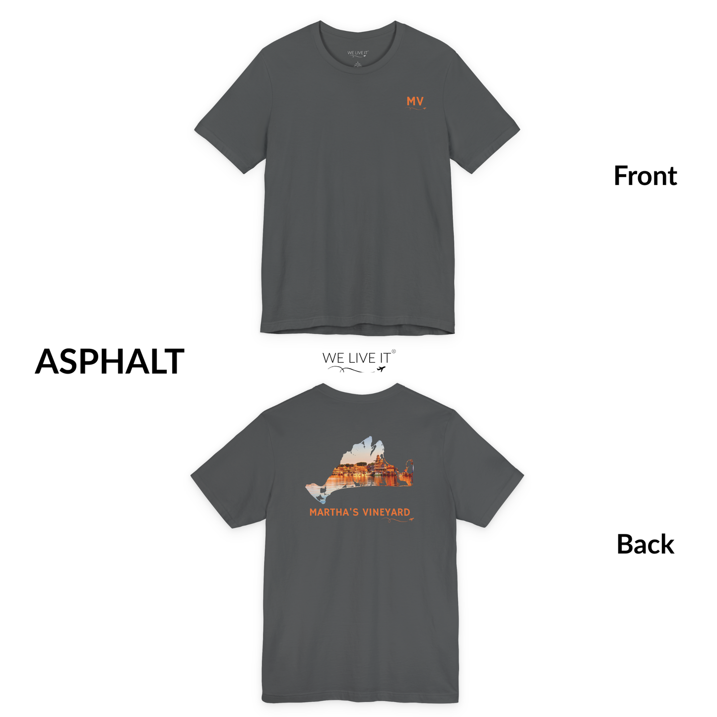 Martha’s Vineyard T-Shirt | Oak Bluffs Harbor Sunset