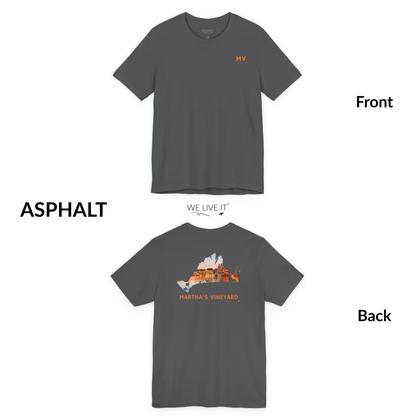 Martha’s Vineyard T-Shirt | Oak Bluffs Harbor Sunset