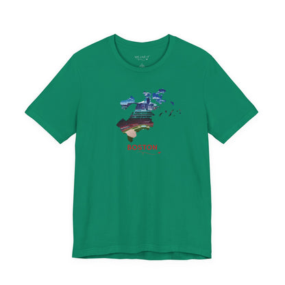 Fenway Park T-Shirt | Boston City Outline Tee