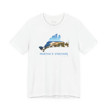 Martha’s Vineyard T-Shirt | Aquinnah Cliffs & Ocean